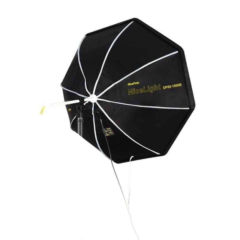 NiceFoto Umbrella KT-DS80-1000B (Two lamp set) Octagonal DS KT Series Single Color Temperature