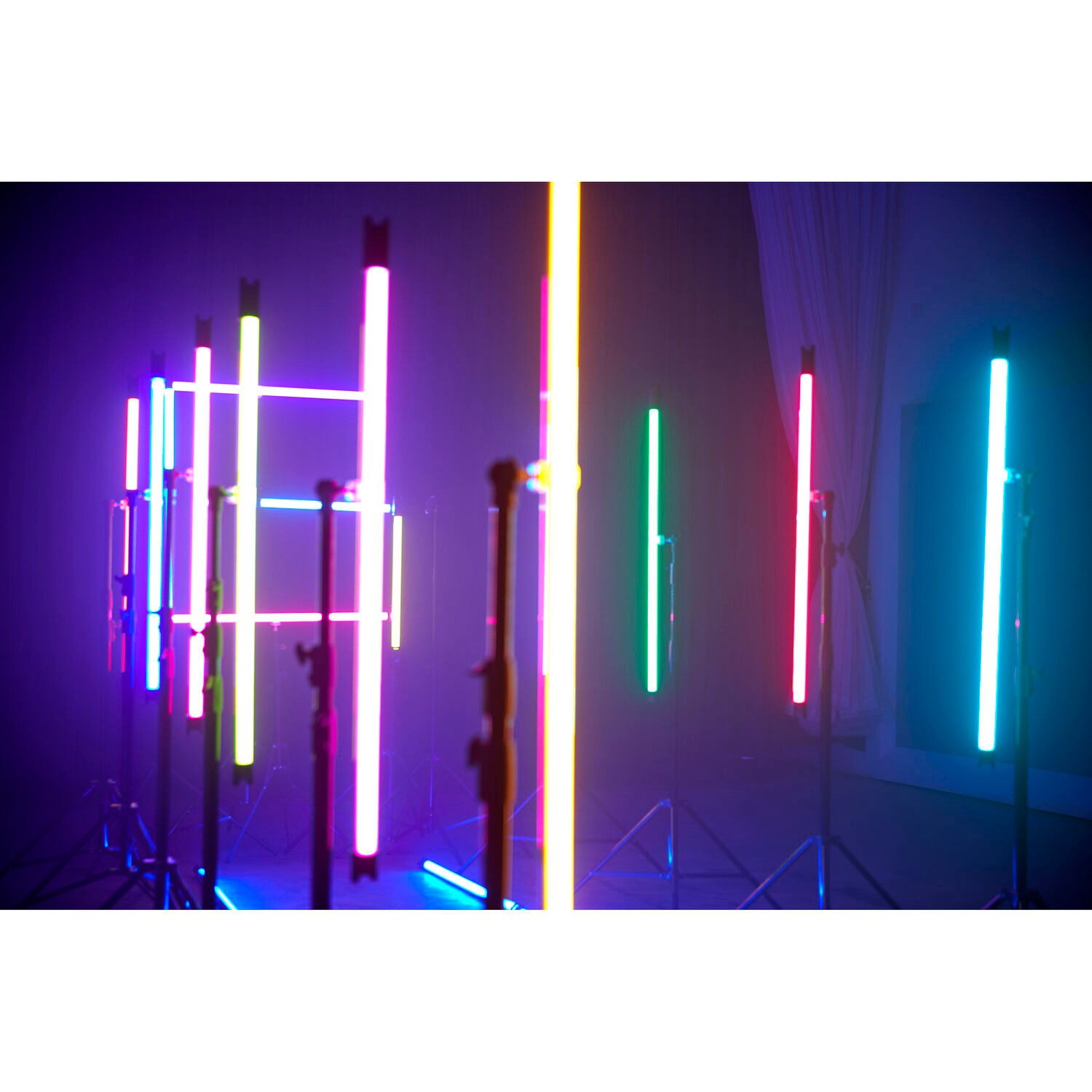 Combo 4 Đèn Led RGB Godox TL120 Tube Light (2700-6500K)