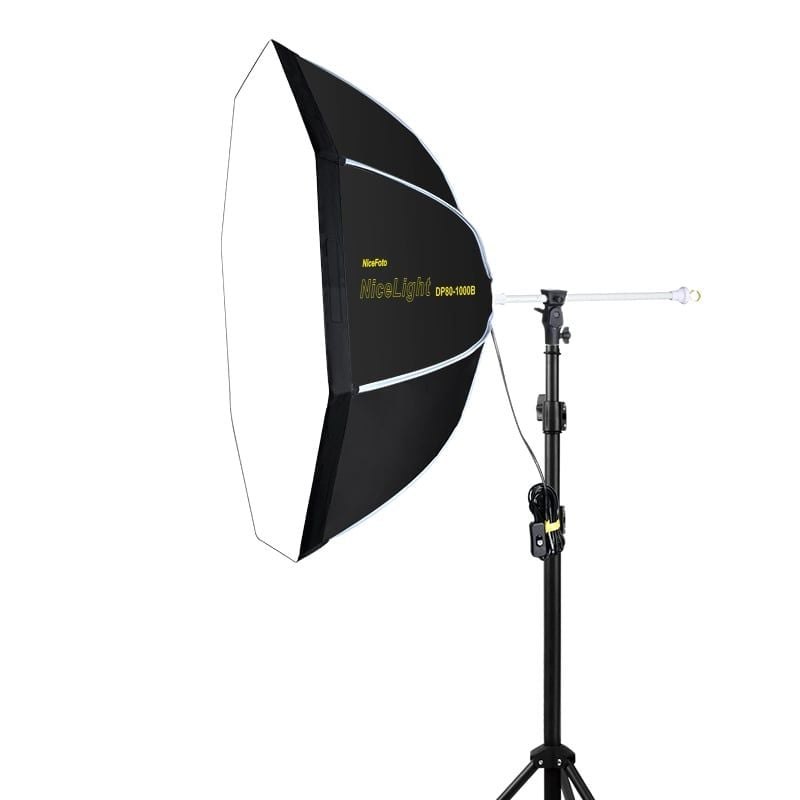 NiceFoto Umbrella KT-DS80-1000B (Two lamp set) Octagonal DS KT Series Single Color Temperature