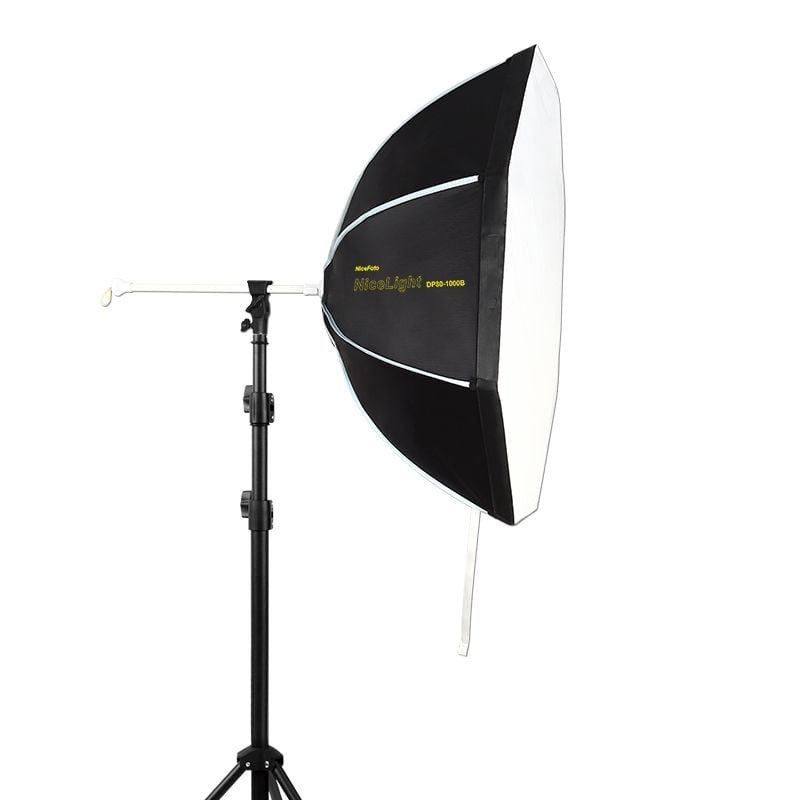 NiceFoto Umbrella KT-DS80-1000B (Two lamp set) Octagonal DS KT Series Single Color Temperature
