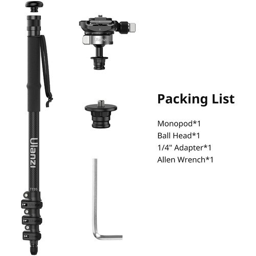 Monopod Ulanzi T069 thao tác nhanh chất liệu carbon Fiber - chính hãng
