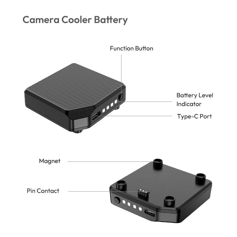 Quạt tản nhiệt Ulanzi CU01 Thermostatic Semiconductor Camera Cooler Kit