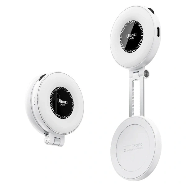 Ulanzi LM19 white đèn fill light hỗ trợ magsafe dành cho điện thoại