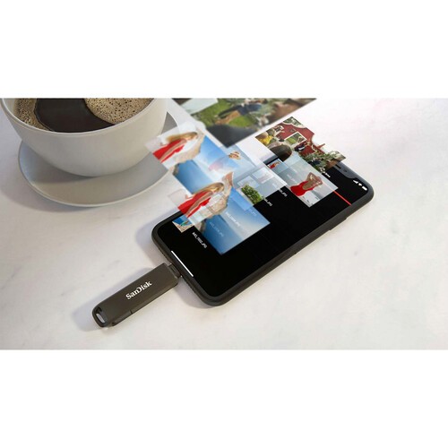 USB OTG 64GB SanDisk iXpand Luxe (Dùng được cho cả Iphone và Samsung)