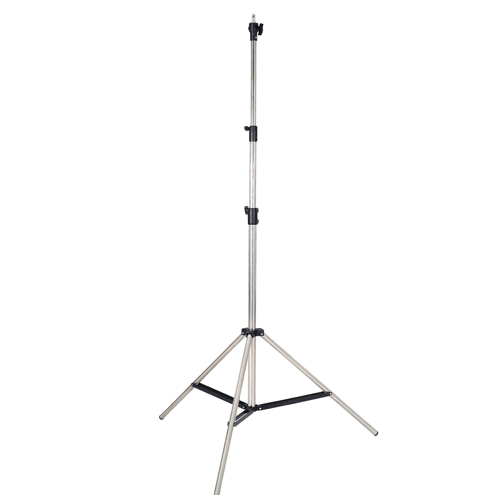 Chân đèn Inox, khớp đen UP280S - Đầu Spigot