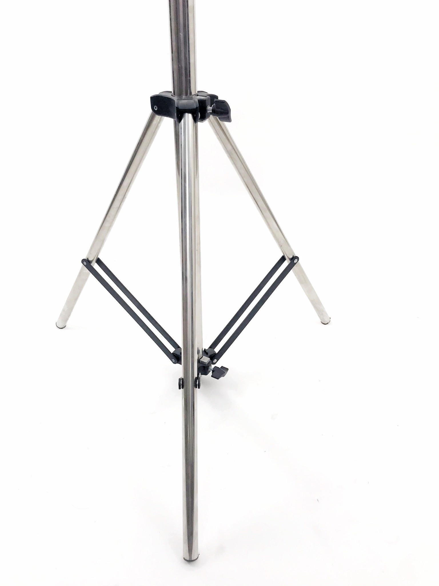 Chân đèn Inox, khớp đen UP280S - Đầu Spigot