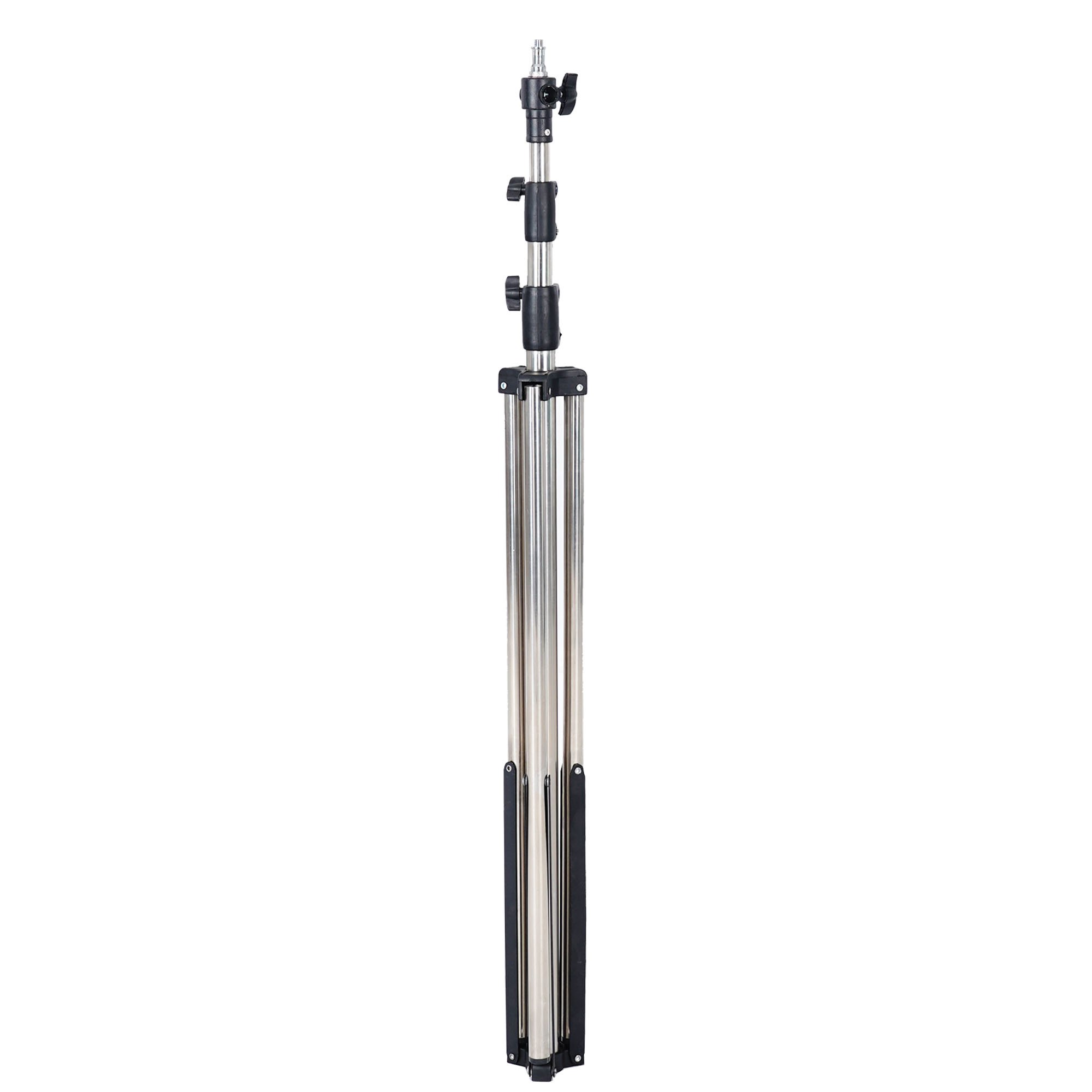 Chân đèn Inox, khớp đen UP280S - Đầu Spigot