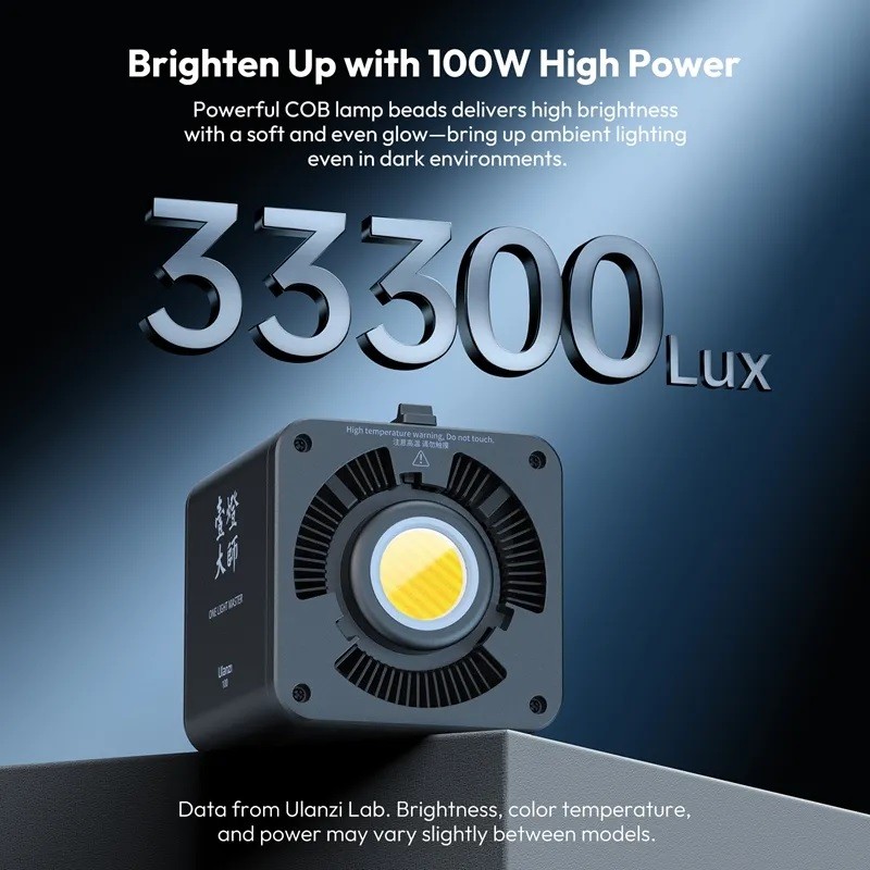 Đèn LED Video Di Động Ulanzi ML100Bi 100W Bi Color - Bảo hành 12 tháng
