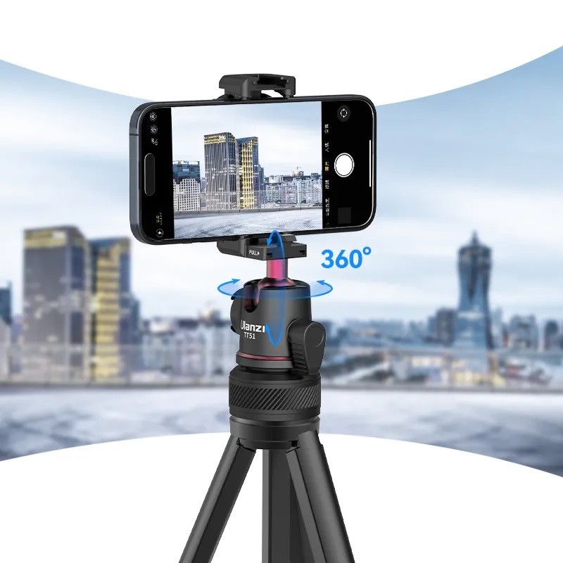 Chân máy Tripod Ulanzi TT51 2in1 chất liệu hợp kim tải 1.3kg