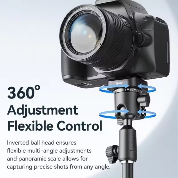 Ulanzi TH02 Uka Invert Ballhead Quick Release đầu bi nghịch đảo tháo lắp nhanh xoay 360 độ tải 2.5kg