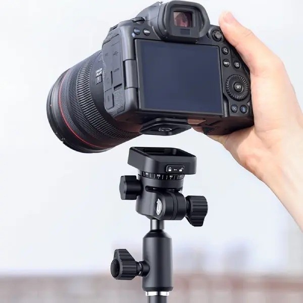 Ulanzi TH02 Uka Invert Ballhead Quick Release đầu bi nghịch đảo tháo lắp nhanh xoay 360 độ tải 2.5kg