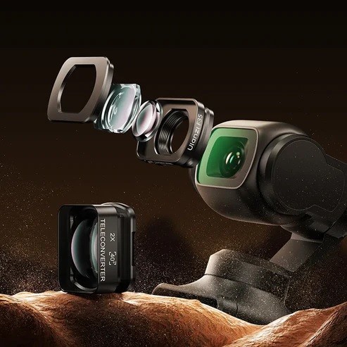 Ulanzi F35 Wide dành cho DJI Pocket 3 - Ống kính góc rộng cho DJI Pocket 3