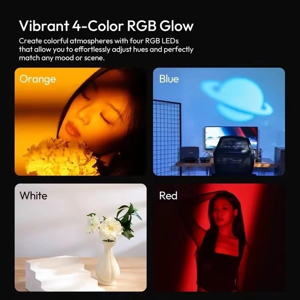 Ulanzi LM01 RGB 10W - Đèn pin Flash Light Photography chụp ảnh pin 7500mAh kèm 20 tấm hiệu ứng chính hãng
