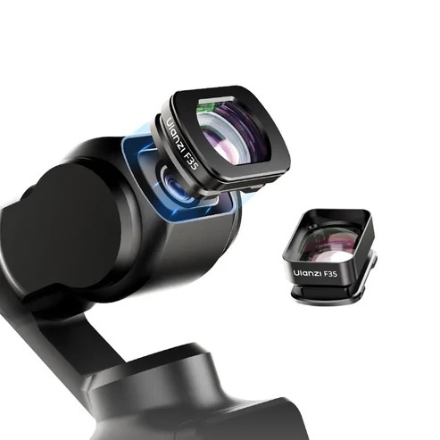 Ulanzi F35 TELE dành cho DJI Pocket 3 - Ống kính Telephoto cho DJI Pocket 3