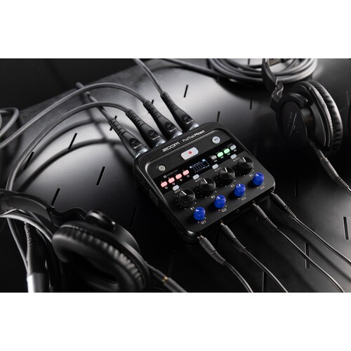Zoom PodTrak P4next Portable Multitrack Podcast Recorder