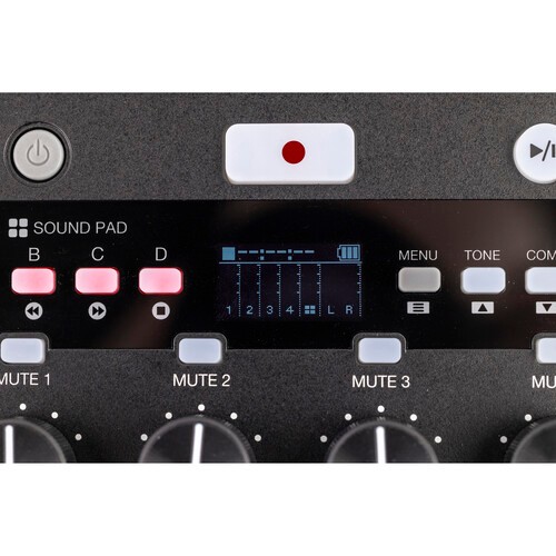 Zoom PodTrak P4next Portable Multitrack Podcast Recorder
