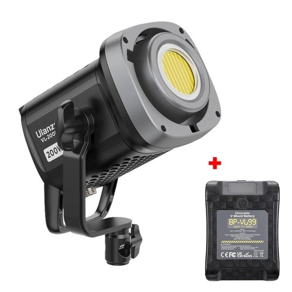 Đèn Led Ulanzi VL200Bi 200W V-Mount - Chính hãng