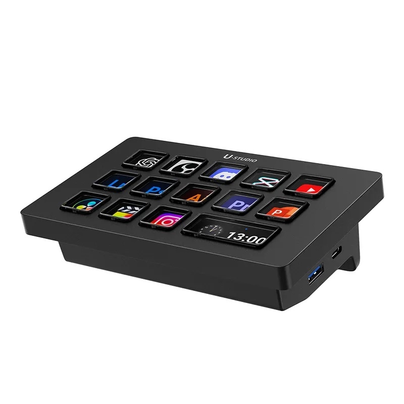 Ulanzi D200H Stream Deck Dock AI - Tich hợp 13 phím Macro chức năng