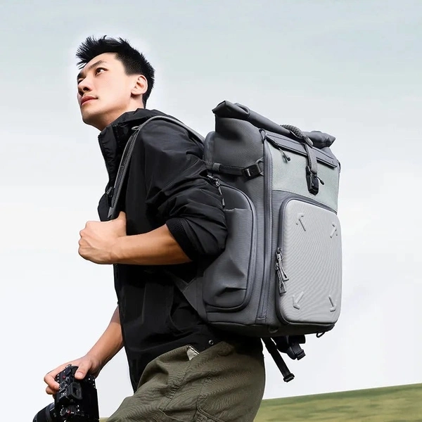 Balo máy ảnh cao cấp Ulanzi BP-04 dung tích 25L hoạt động với Apple Find My chính hãng