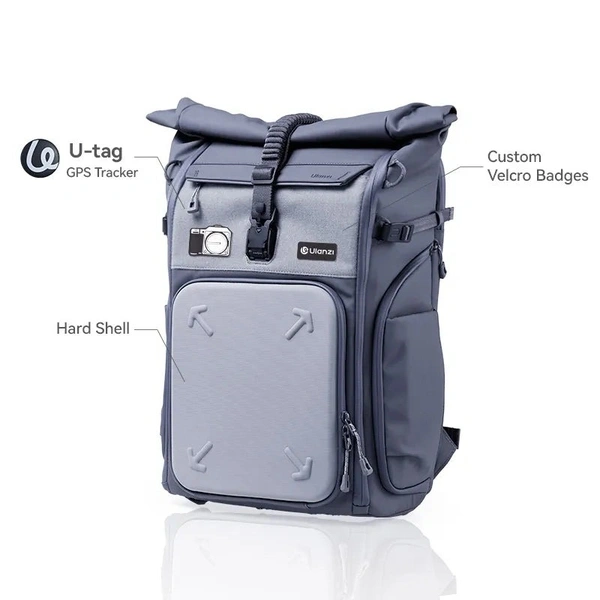 Balo máy ảnh cao cấp Ulanzi BP-04 dung tích 25L hoạt động với Apple Find My chính hãng