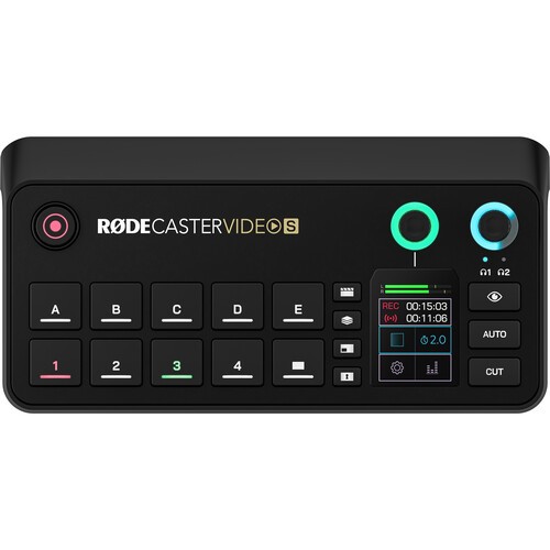 RODE RODECaster Video S All-In-One Audio/Video Console - Bảo hành chính hãng