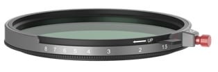 Kính lọc Kase Variable ND & CPL & Black Mist 1.5-8 stops 3-in-1 Filter