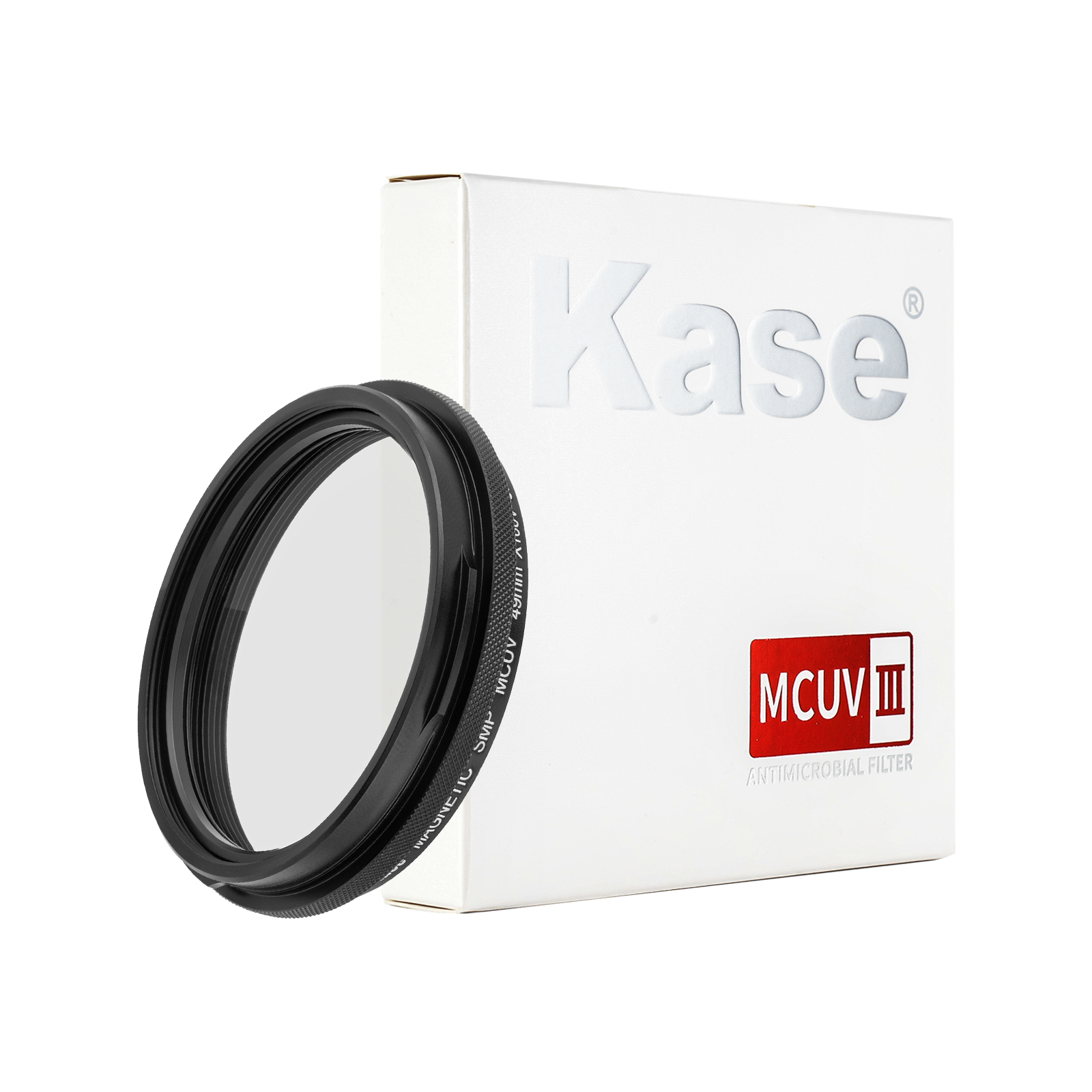 Kase MCUV (III) 49mm For Fujifilm X100VI Black / Silver