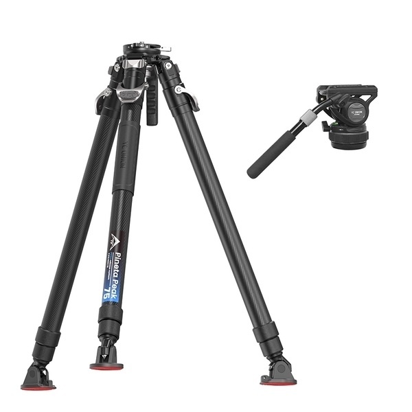 Tripod YC Onion Pineta Peak Carbon Fiber kèm Bowlhead RB75 + Fluidhead FH75S (155cm)