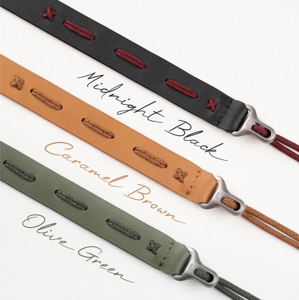 Dây đeo máy ảnh PGYTECH Shoulder Strap Slim (Vintage) - có 3 màu Đen/ Nâu/ Xanh