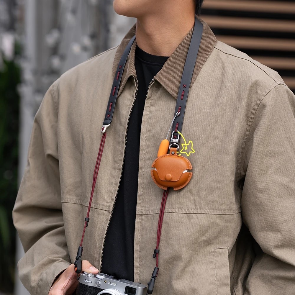 Dây đeo máy ảnh PGYTECH Shoulder Strap Slim (Vintage) - có 3 màu Đen/ Nâu/ Xanh