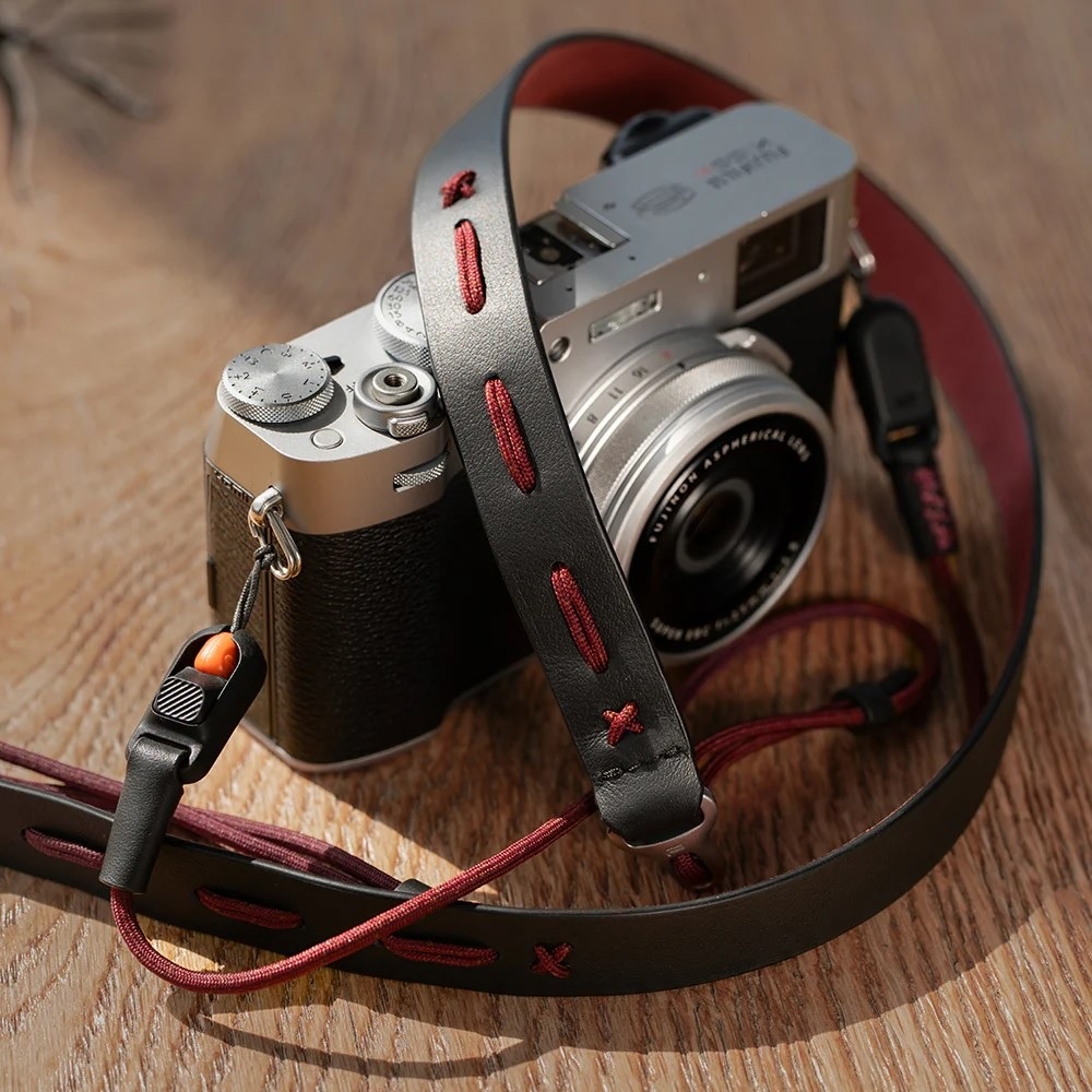 Dây đeo máy ảnh PGYTECH Shoulder Strap Slim (Vintage) - có 3 màu Đen/ Nâu/ Xanh