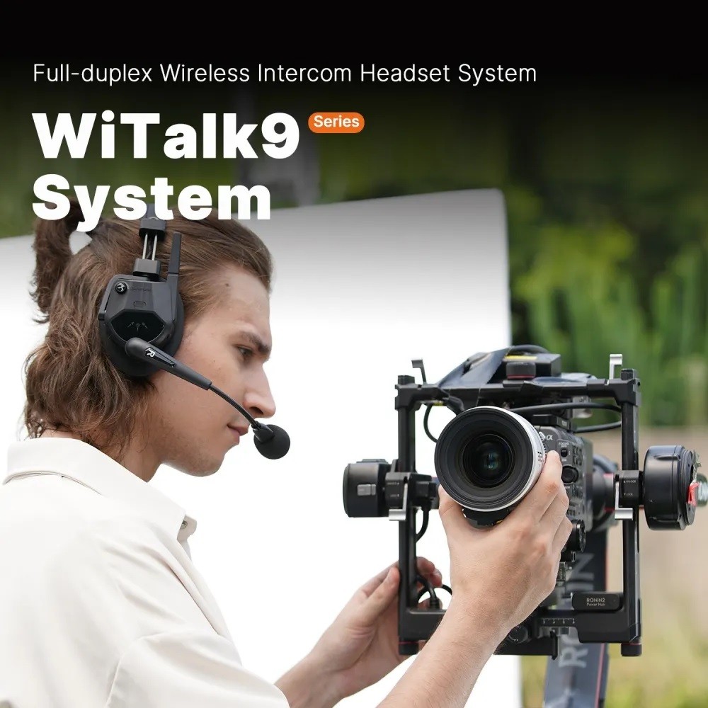Saramonic WiTalk9 - 2 tai nghe | Full-duplex Wireless Intercom Headset System