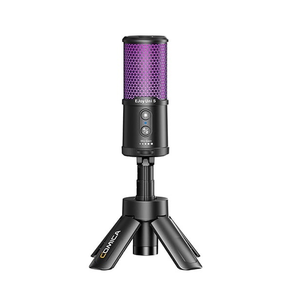 Comica EJoy Uni S RGB Cardioid Condenser USB Microphone