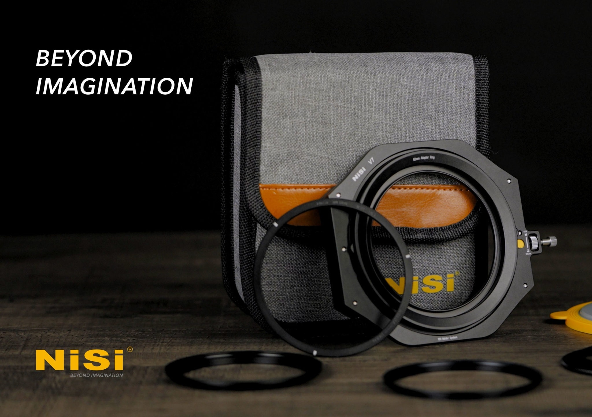 Nisi Holder Kit V7 - Bộ gắn kính lọc ánh sáng Nisi (bao gồm khay và kính lọc Nisi TRUE COLOR NC CPL)