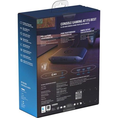 Stream Elgato Game Capture 4K S