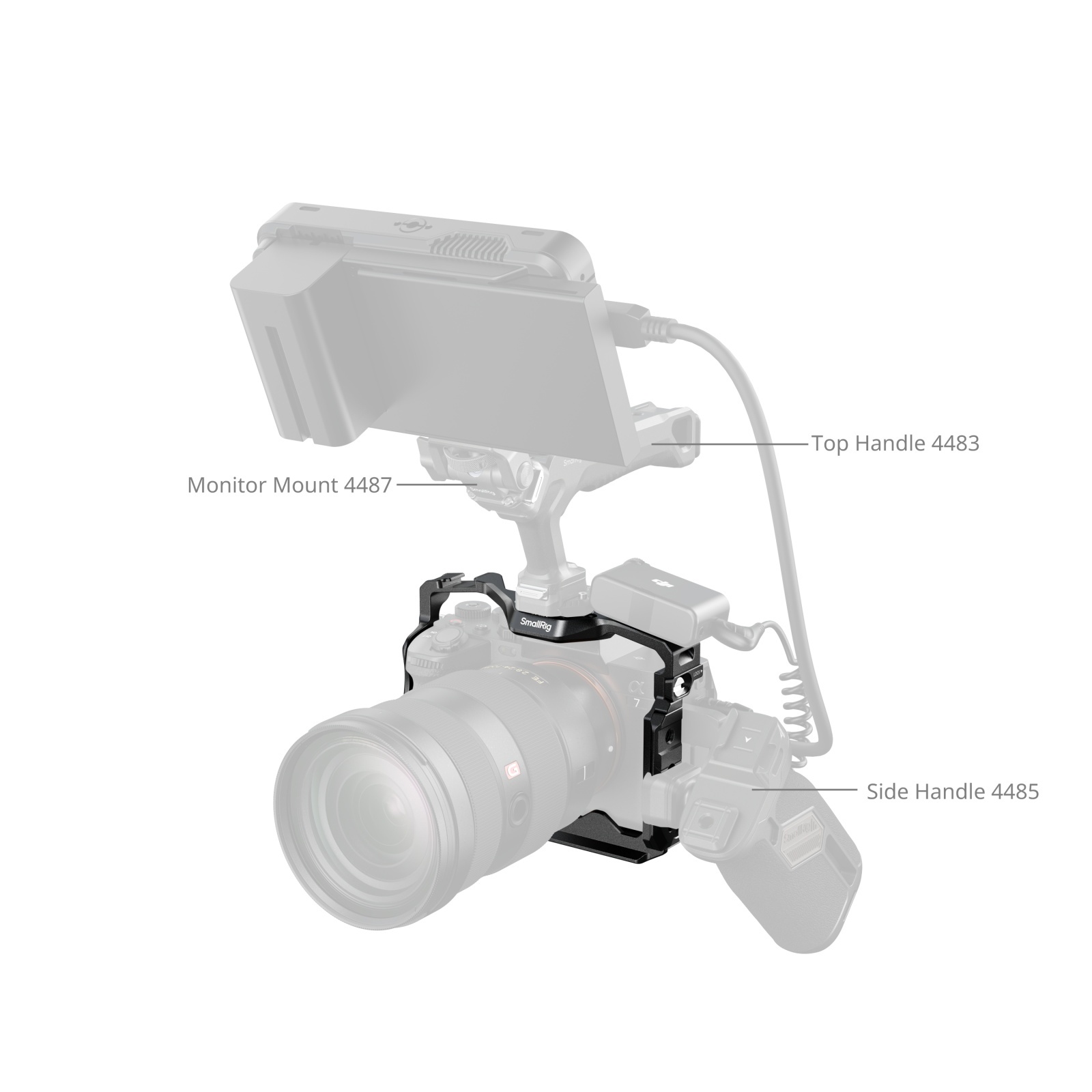 Khung SMALLRIG Camera Cage for Selected Sony Cameras 3667C