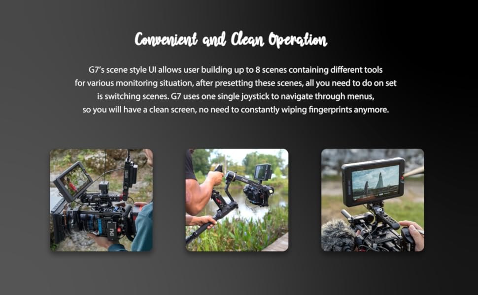 OSEE G7 7" HDR On-Camera Field Monitor Kit