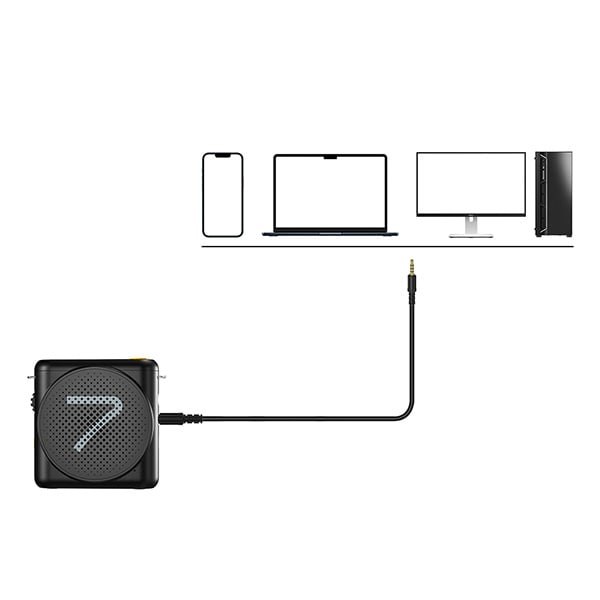 Máy Trợ Giảng 7RYMS WA1 SE – Âm Thanh To Rõ, Pin 23h, Bluetooth & Chống Hú
