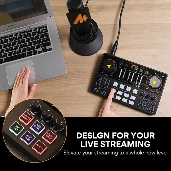 Maonocaster E2 Audio Mixer & Interface ( Maono E2 Gen2)