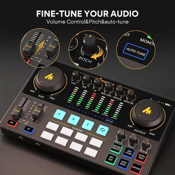 Maonocaster E2 Audio Mixer & Interface ( Maono E2 Gen2)