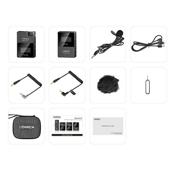 Comica BoomX-D D1 Bộ mic thu âm không dây