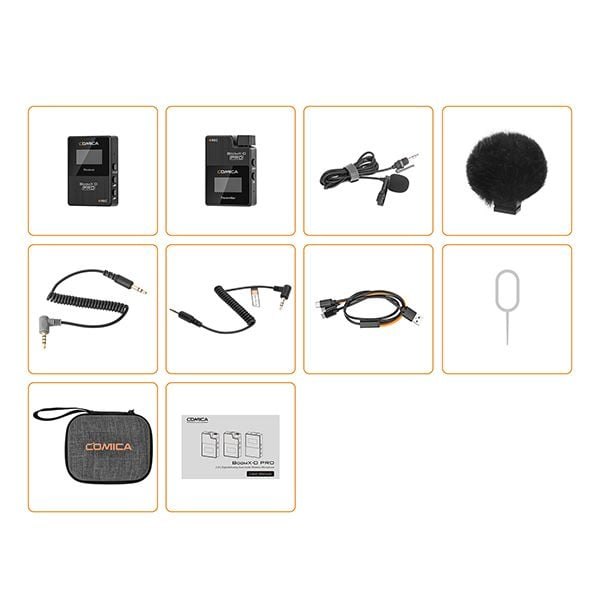 Comica BoomX-D Pro D1 Bộ mic thu âm không dây
