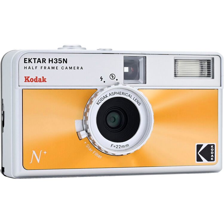 Máy ảnh Kodak Film Camera Ektar H35N Silver/ Orange