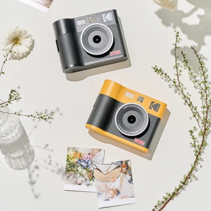 Kodak Instant Cam Mini 3 ERA MS300 - Yellow Black/Black