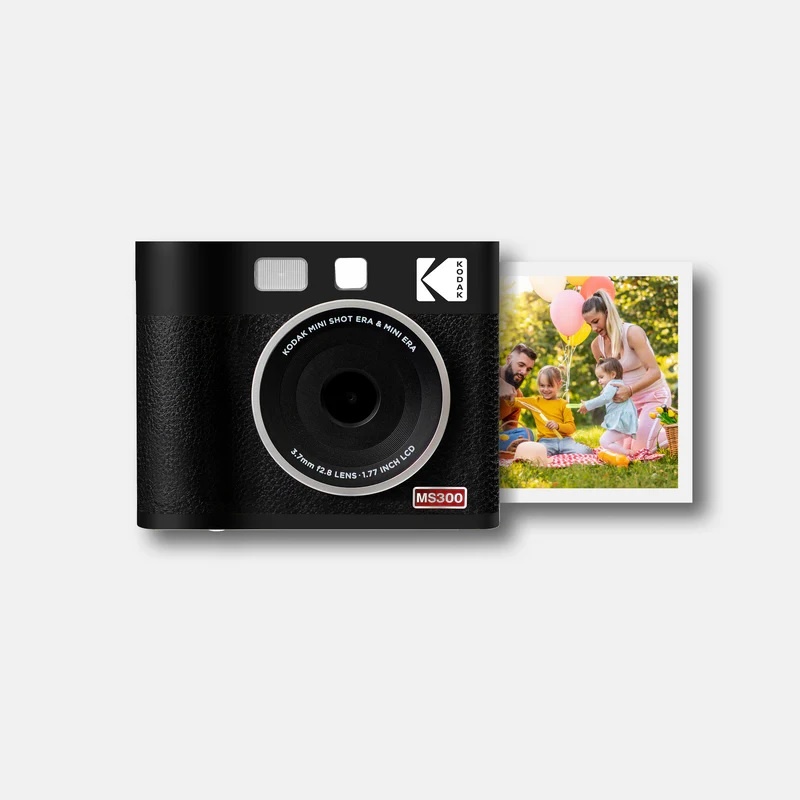 Kodak Instant Cam Mini 3 ERA MS300 - Yellow Black/Black