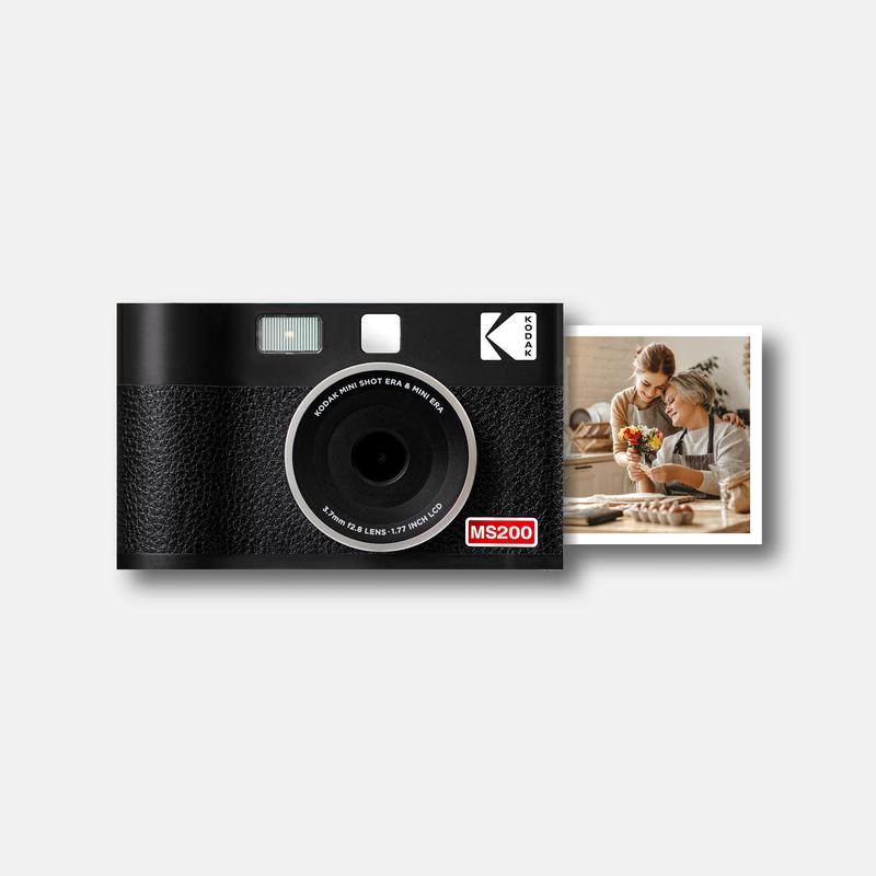 Kodak Instant Cam Mini 2 ERA MS200 - Yellow Black/Black