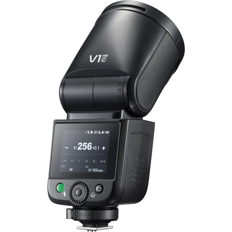 Đèn Flash đầu tròn Godox - Godox V1 mid C/N/S/F/O