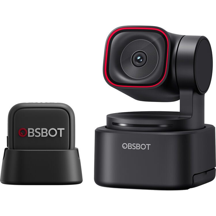 OBSBOT Tiny 3 Lite Webcam kèm mic VOX SE Wireless Microphone Combo