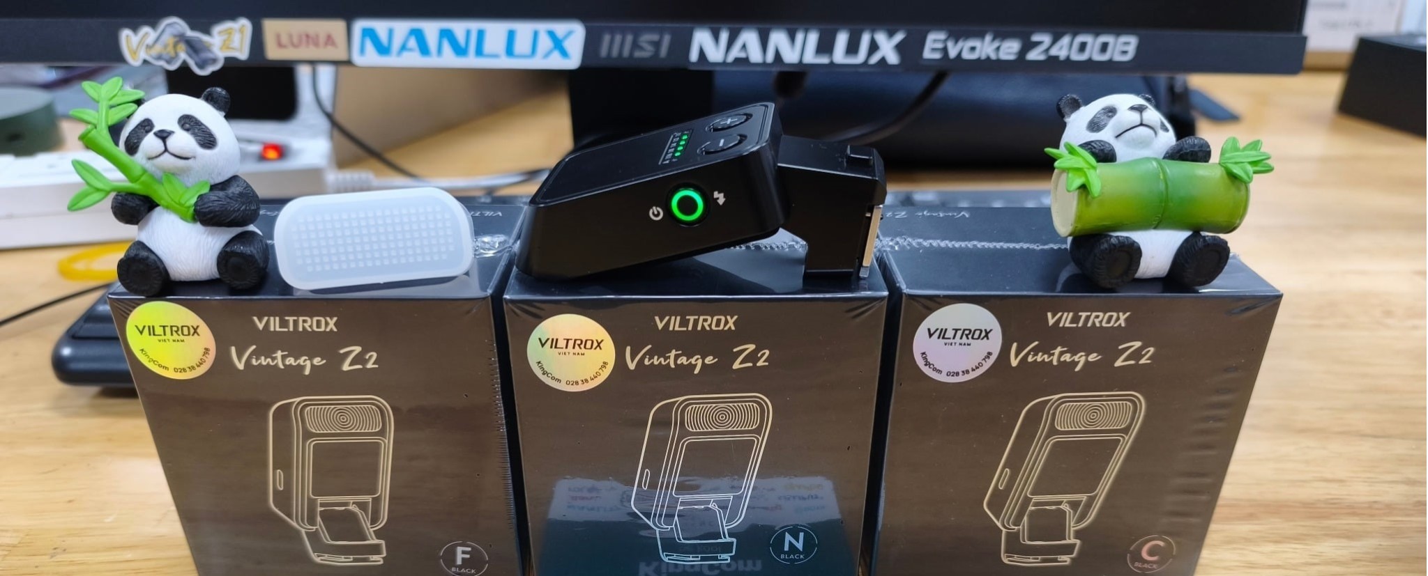 Đèn Flash Viltrox Vintage Z2 (Mẫu mới 2026) Auto TTL Cho Máy Ảnh Sony, Fujifilm, Nikon, Canon - Chính Hãng