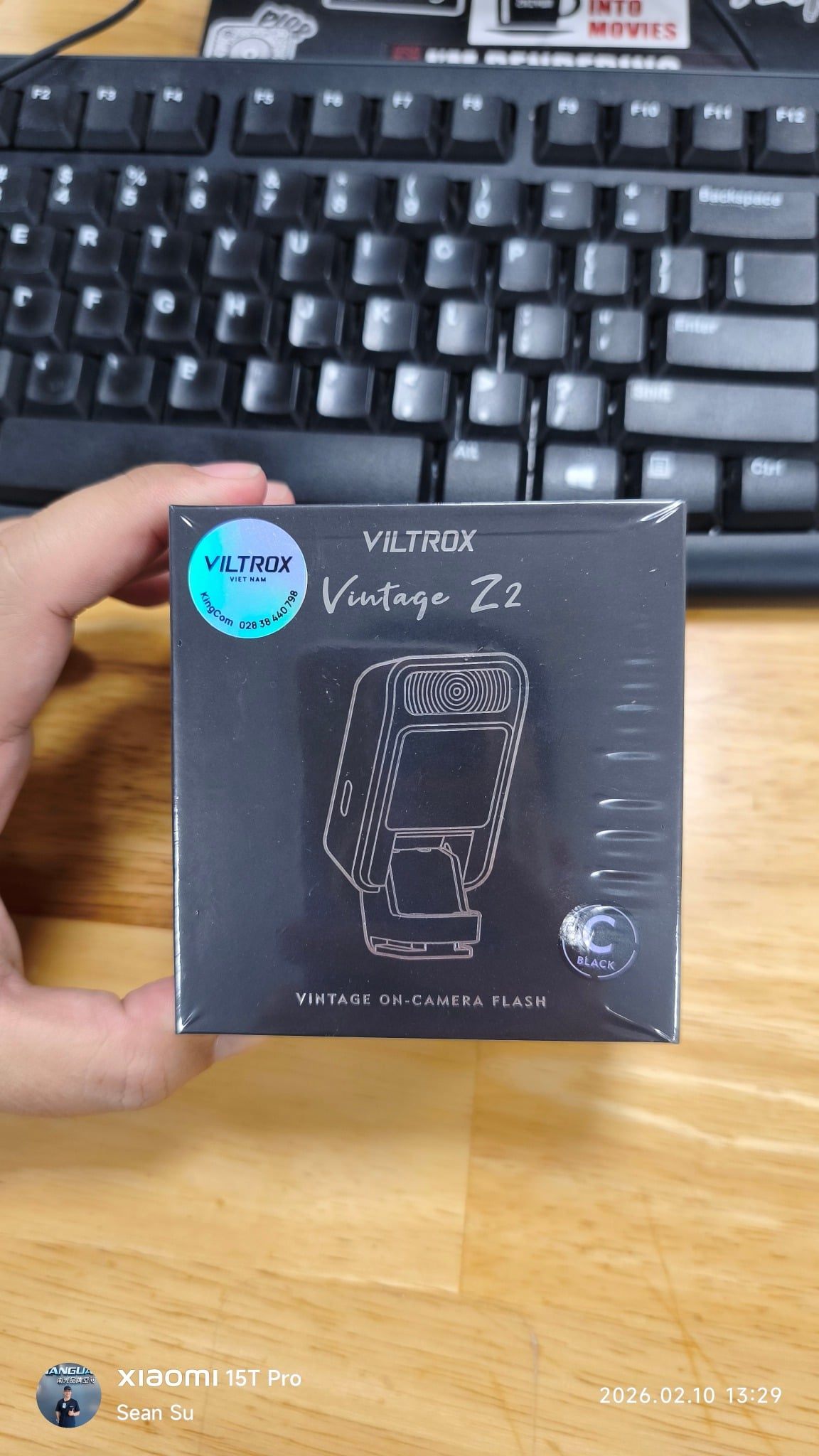 Đèn Flash Viltrox Vintage Z2 (Mẫu mới 2026) Auto TTL Cho Máy Ảnh Sony, Fujifilm, Nikon, Canon - Chính Hãng